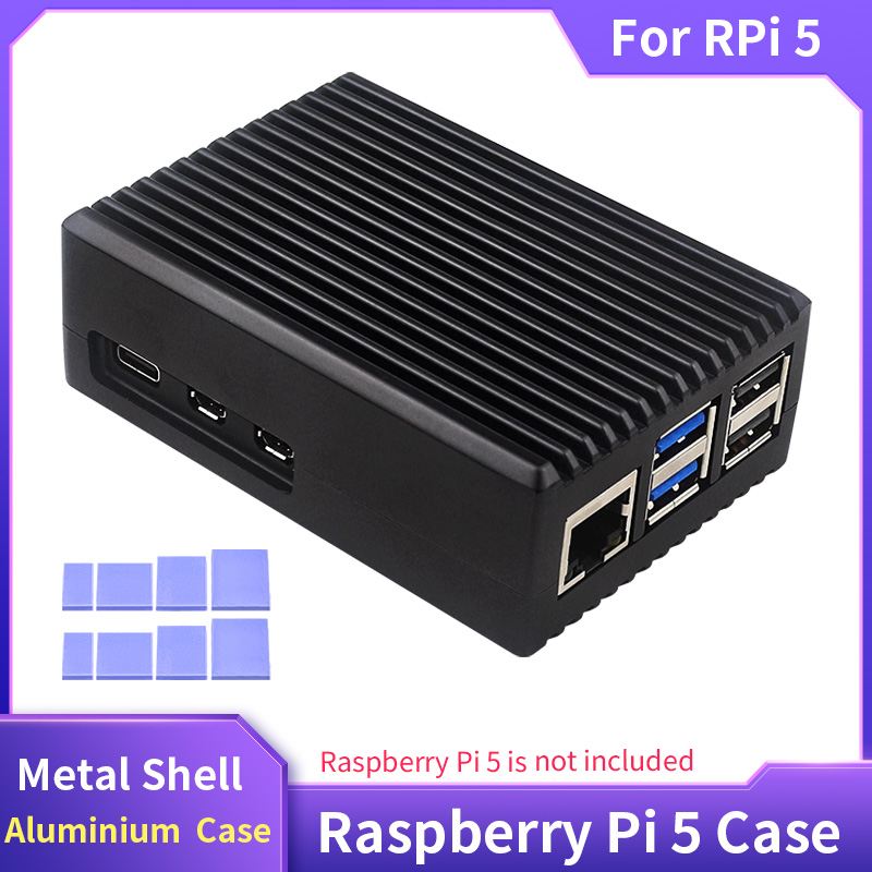 Pi Cooler - Raspberry Pi 5 coque métallique boîtier