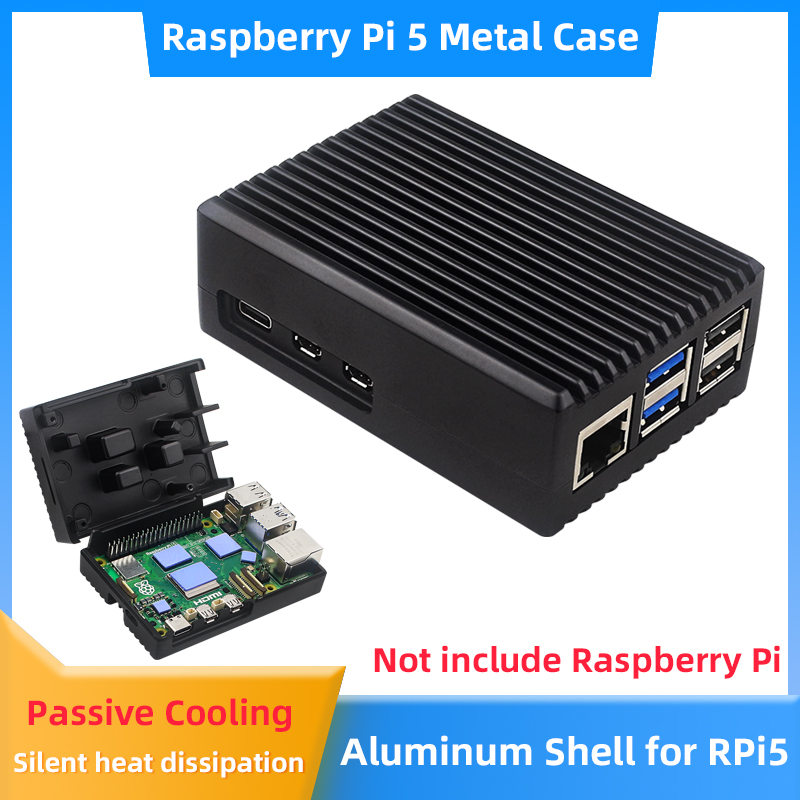 Pi Cooler - Boîtier en aluminium pour Raspberry Pi