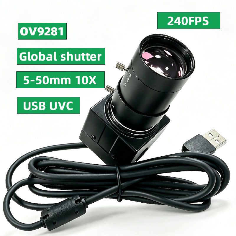 Raspberry Pi Global Shutter Camera Imx296 - Caméra industrielle USB à obturateur global