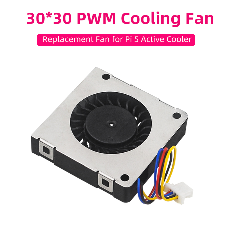 Pi Power Supply - Ventilateur de refroidissement Raspberry Pi 5