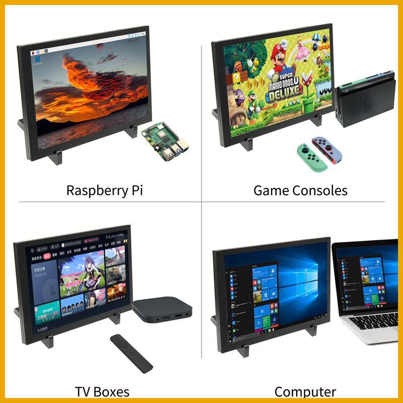 Pi Display - Écran tactile IPS de 10.1 pouces,