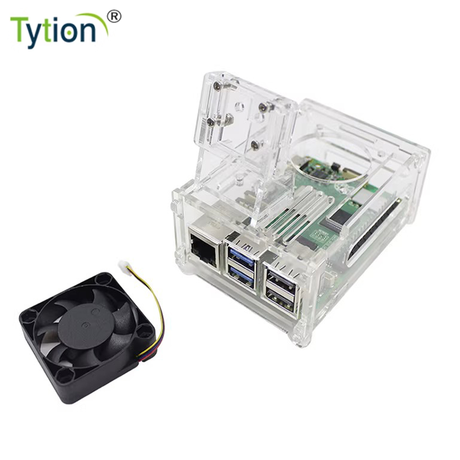 Pi Cooler - Boîtier en acrylique pour Raspberry Pi