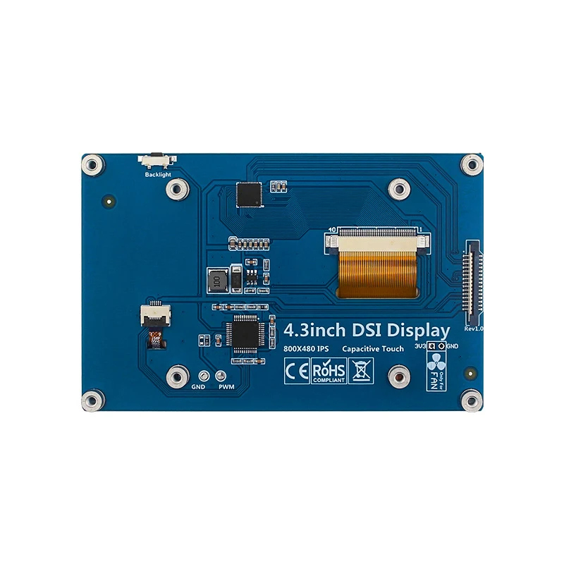 Écran LCD capacitif Raspberry  - Pi Display avis et prix