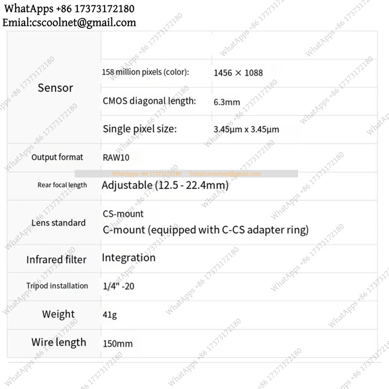 Caméra à obturateur global Ras - Raspberry Pi Global Shutter Camera Imx296 avis et prix