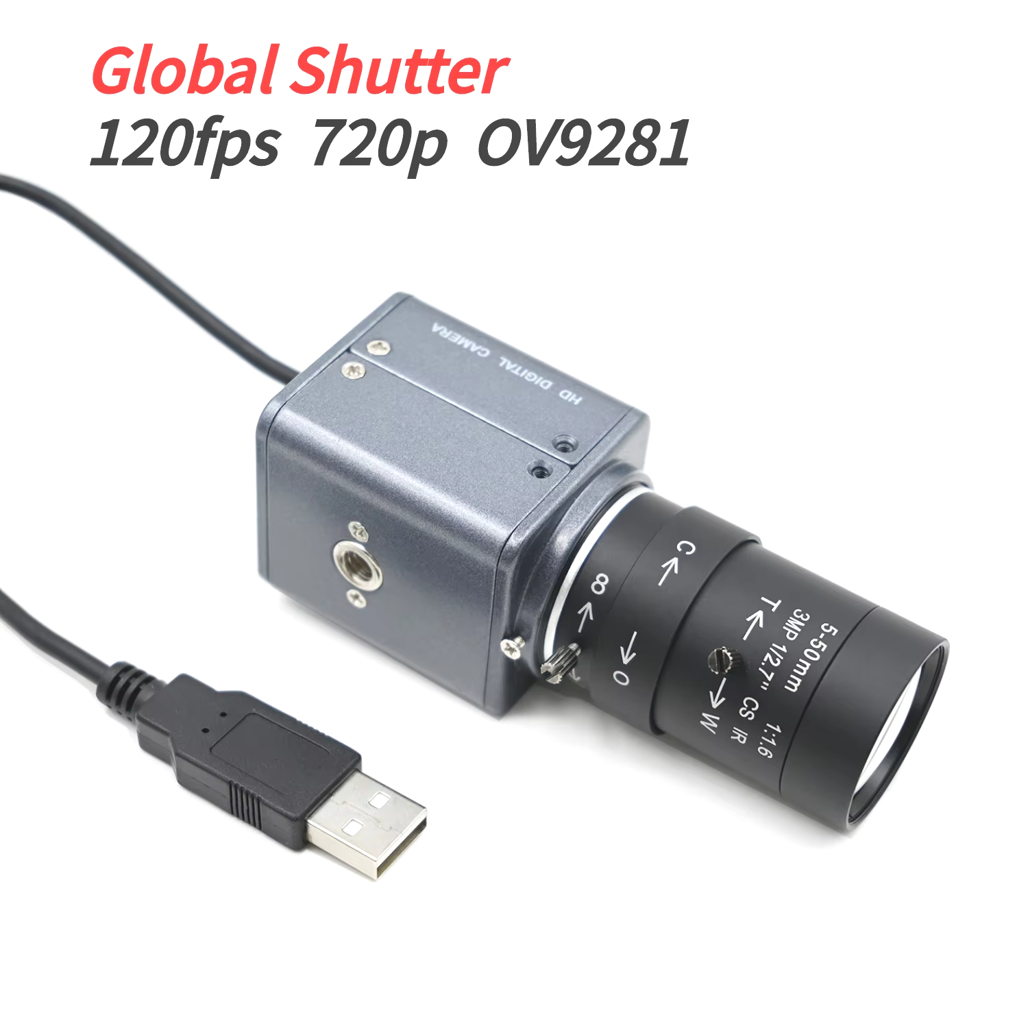 OV9281-Mini webcam à obturateu - Raspberry Pi Global Shutter Camera Imx296 avis et prix