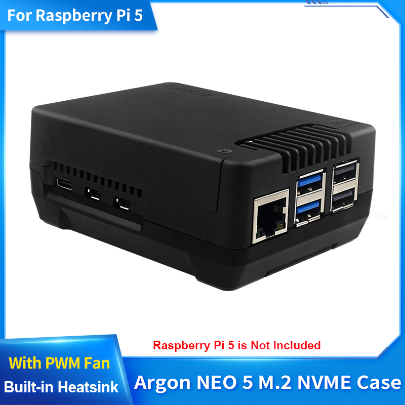 Boîtier PCIE Argon NEO 5 M.2 N - Pi 5 Case avis et prix